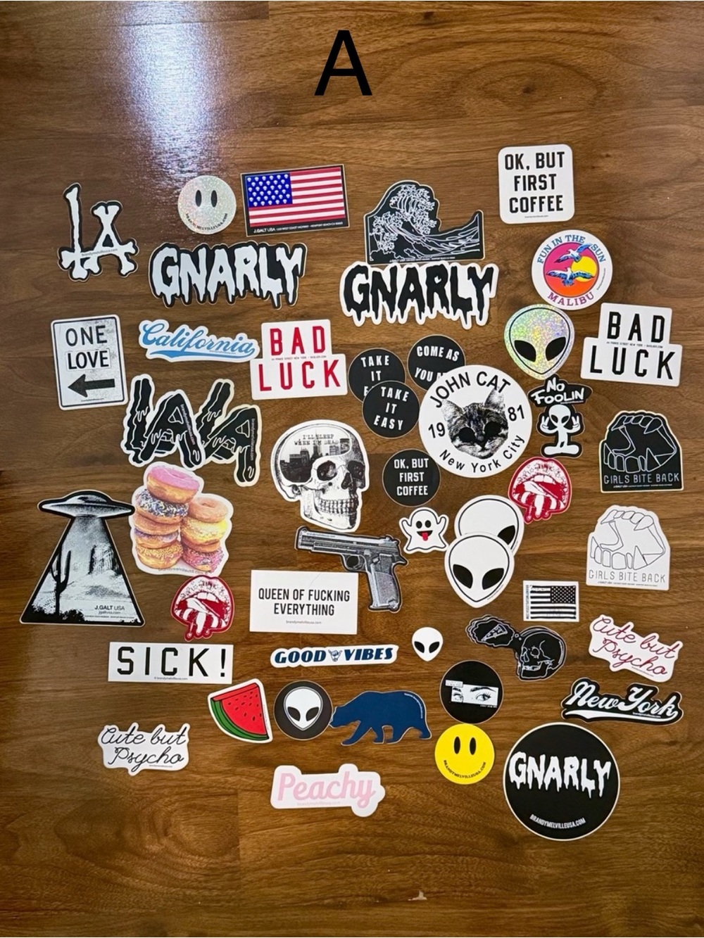 50 RANDOM Brandy Melville Stickers